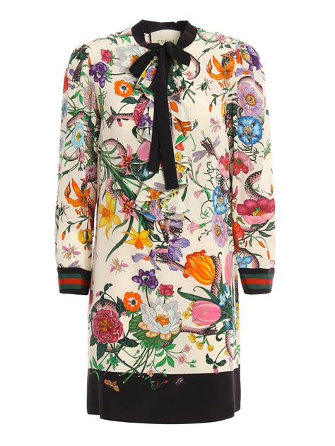 gucci dress shirt floral|cute Gucci dress.